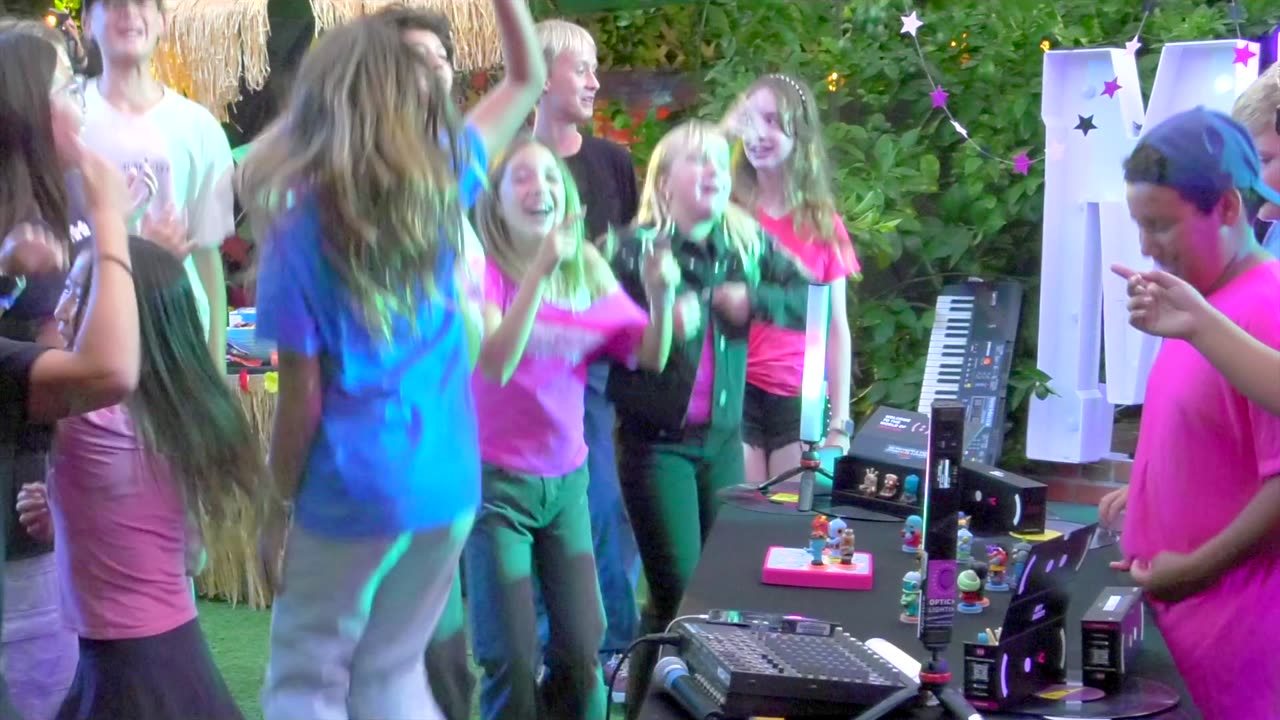 Kids at a toy brand launch event